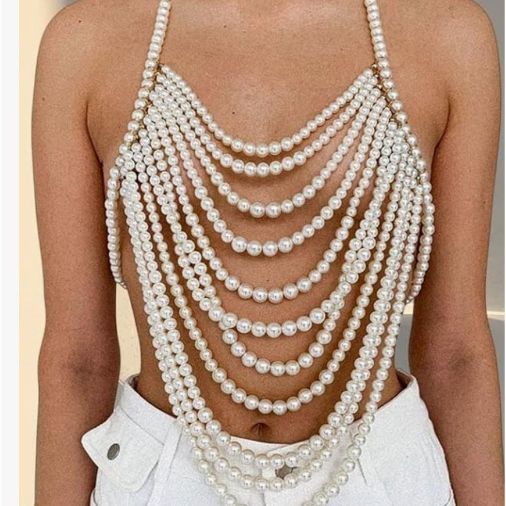 Pearl Body Chain